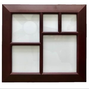 Two-Way Wooden Collage Picture Frame